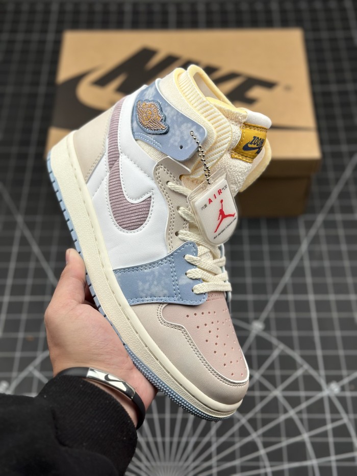 Jordan 1 High Zoom Air CMFT Pink Oxford (W)