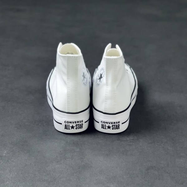 Converse Chuck Taylor All-Star Hi Platform White Black (W)