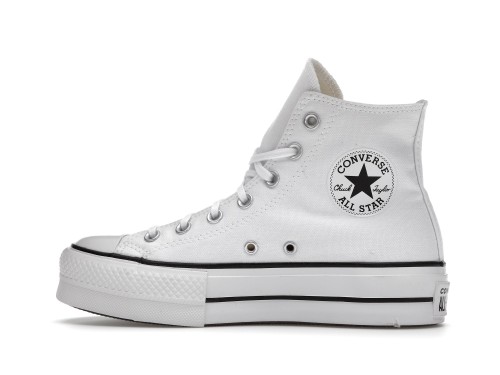 Converse Chuck Taylor All-Star Hi Platform White Black (W)