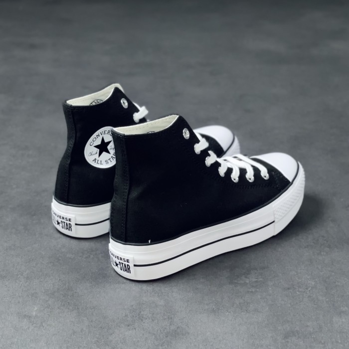 Converse Chuck Taylor All-Star Hi Platform Black White (W)