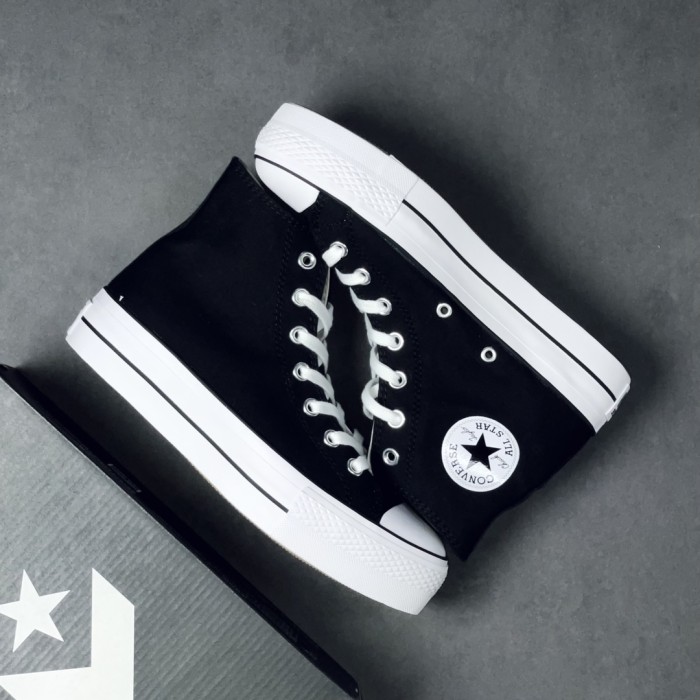 Converse Chuck Taylor All-Star Hi Platform Black White (W)