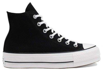 Converse Chuck Taylor All-Star Hi Platform Black White (W)