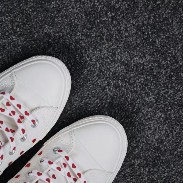 Converse Chuck Taylor All-Star Lift Hi White Red (W)