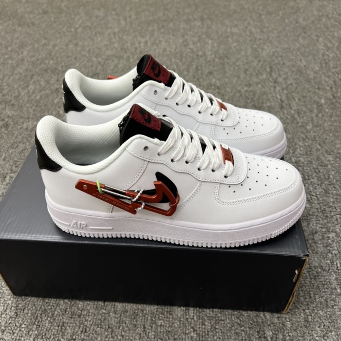Nike Air Force 1 Low Carabiner Swoosh Red