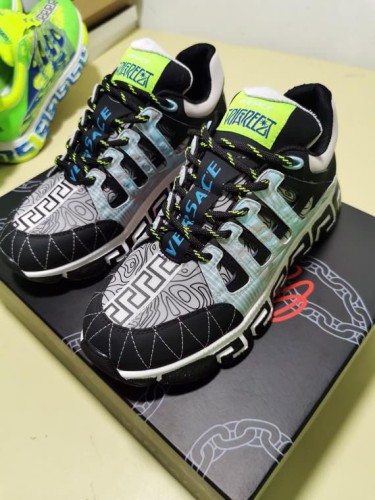 Versace Trigreca Milan Black Blue Purple