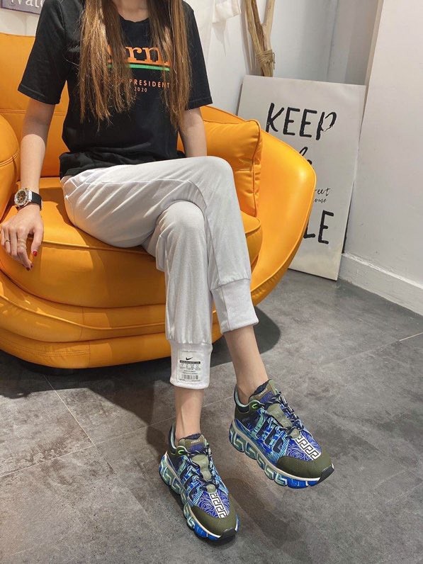 Versace Trigreca Black Royal Blue Purple