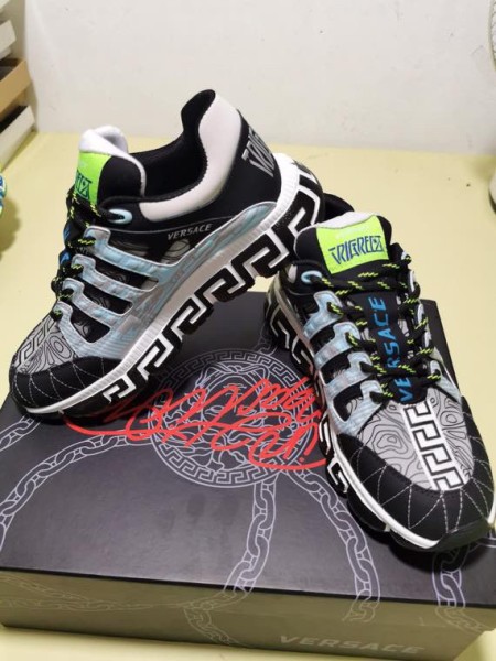 Versace Trigreca Milan Black Blue Purple