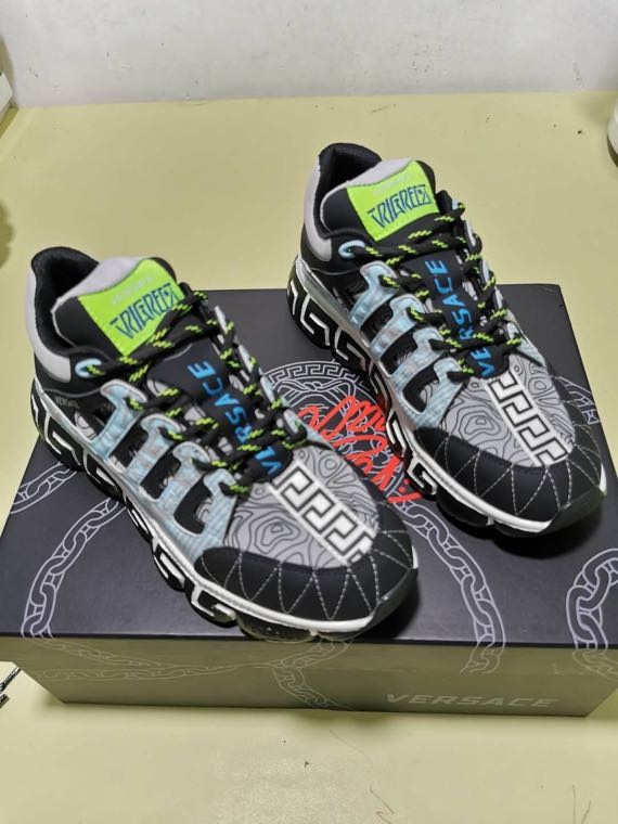 Versace Trigreca Milan Black Blue Purple