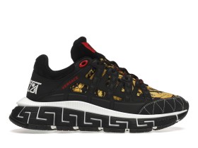 Versace Trigreca Barocco Print Black