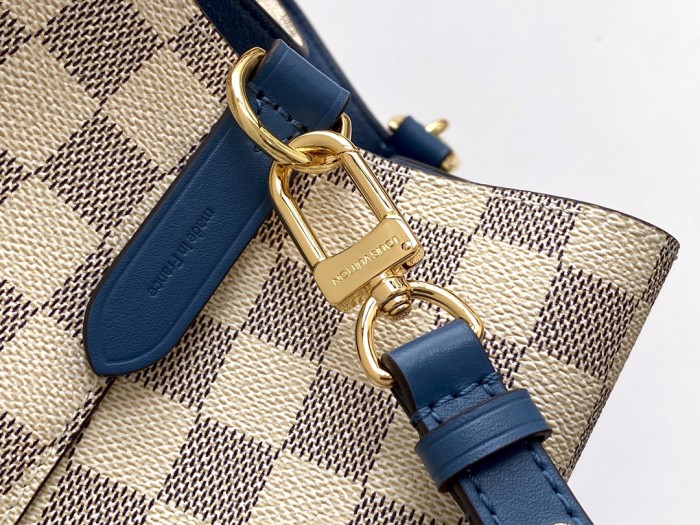 LOUIS VUITTON NeoNoe Damier Azur Mm Bleuet N40153 size 26*17.5*26 cm