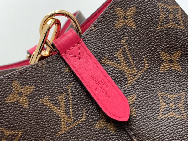 LOUIS VUITTON NÉONOÉ Coated Canvas With Smooth Cow Leather Bucket Bag, Shoulder Bag, Crossbody Bag Medium Women's M43570 size 26*26*17.5 cm