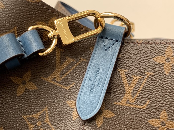 LOUIS VUITTON NeoNoe Monogram Brown/Bleu Jean M43569 size 26*17.5*26 cm