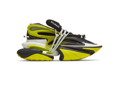 Balmain Unicorn Low-Top Black Yellow