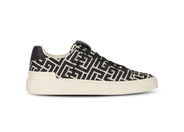 Balmain B-Court Low-Top Jacquard