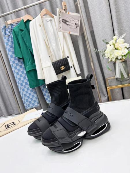 Balmain B-Bold High-Top Black
