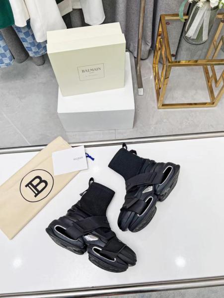 Balmain B-Bold High-Top Black