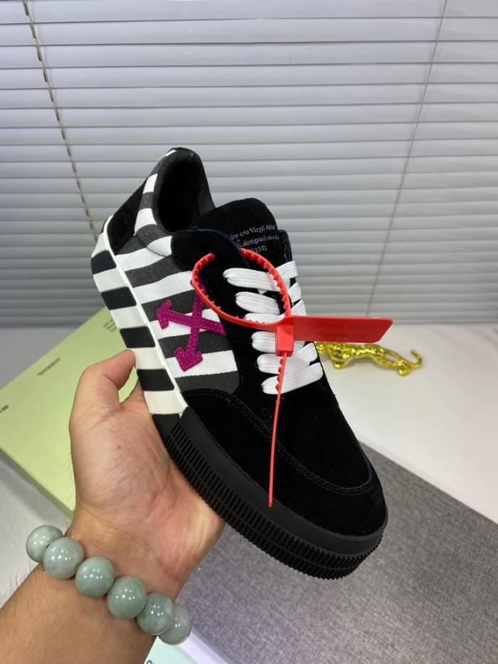 OFF-WHITE Vulc Low Stripe Violet SS20