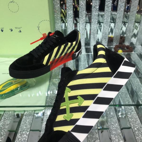 OFF-WHITE Vulc Low Black Yellow Green