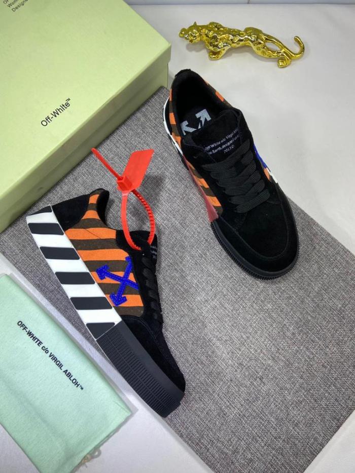 Off-White Low Vulc Black Orange