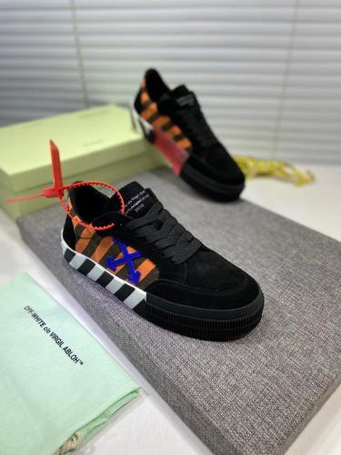 Off-White Low Vulc Black Orange