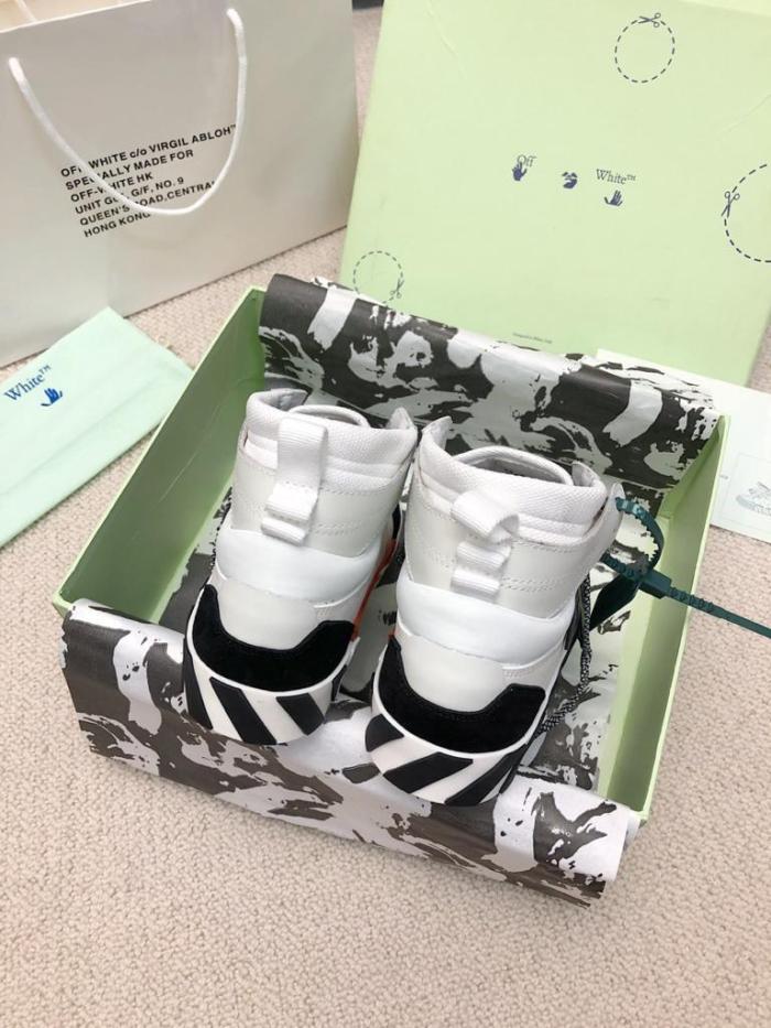 OFF-WHITE Vulc High White Black
