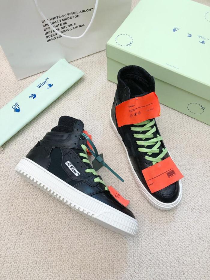 OFF-WHITE Off Court 3.0 Black Neon Green Orange
