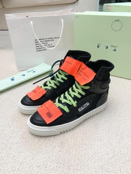 OFF-WHITE Off Court 3.0 Black Neon Green Orange