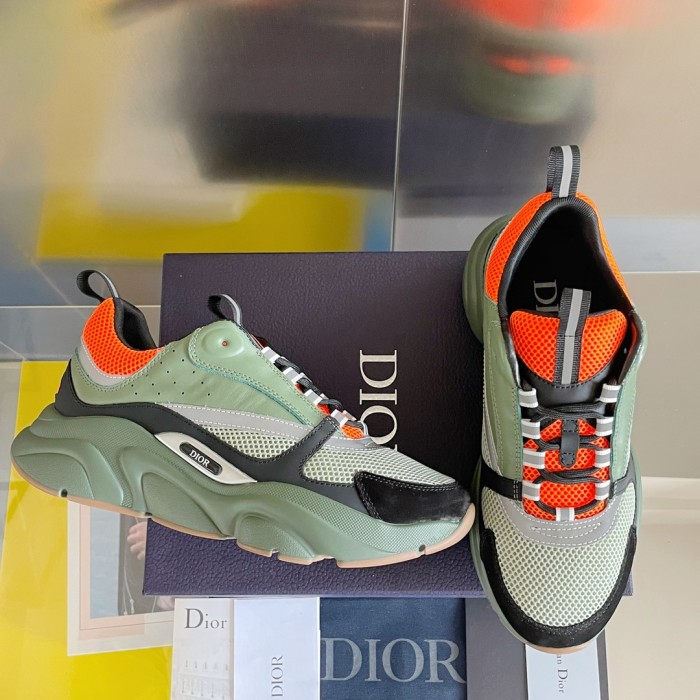 Dior B22 Orange Olive Olive Black