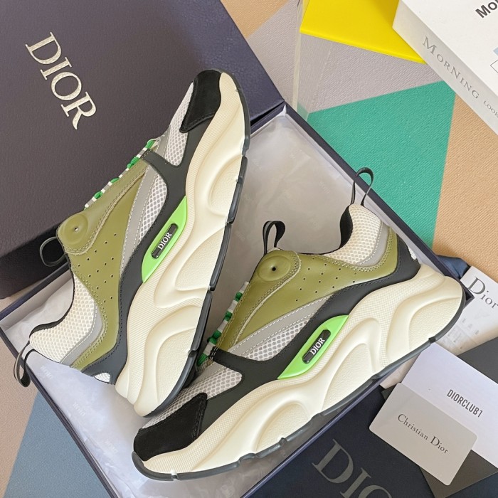 Dior B22 Cream White Olive Black