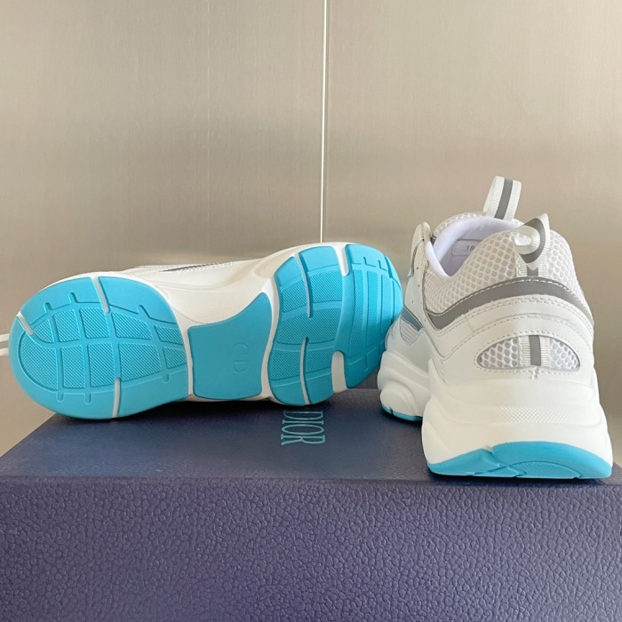 Dior B22 White Silver Blue