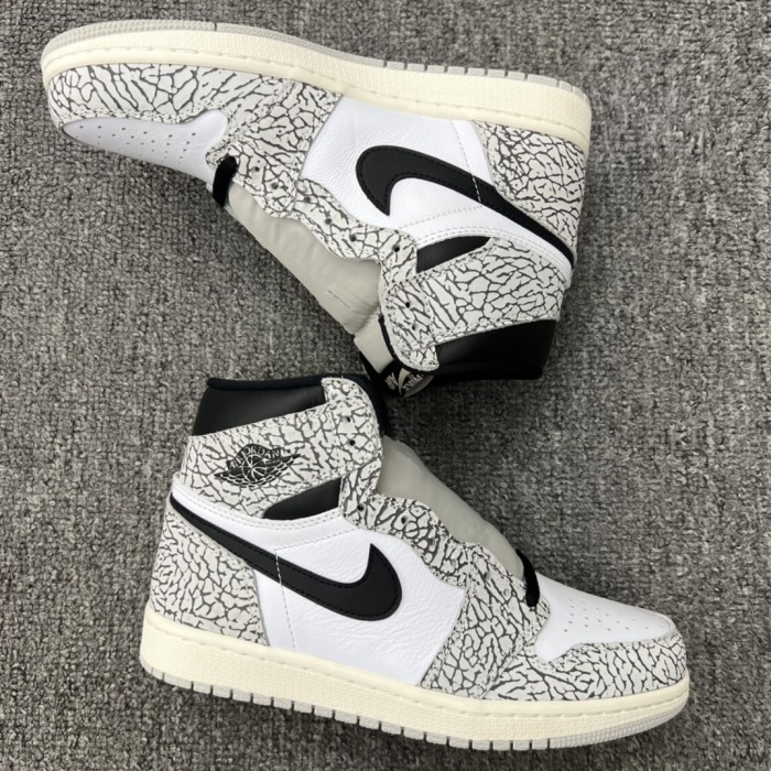 Jordan 1 Retro High OG White Cement