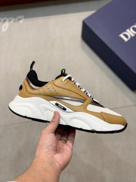 Dior B22 White Black Gold-tone