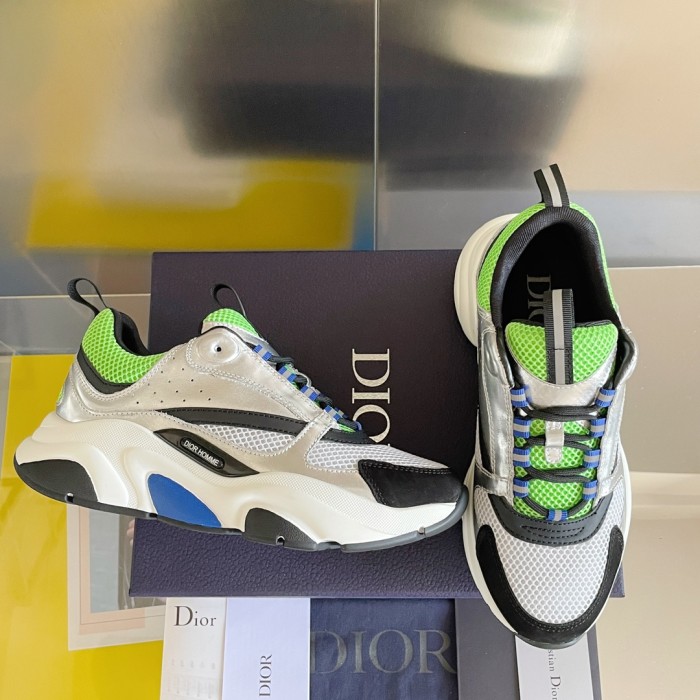 Dior B22 Green Silver