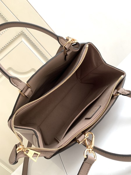 Louis Vuitton Petit Palais Empreinte Leather Dove/Cream M58914 size 29*12.5*18 cm