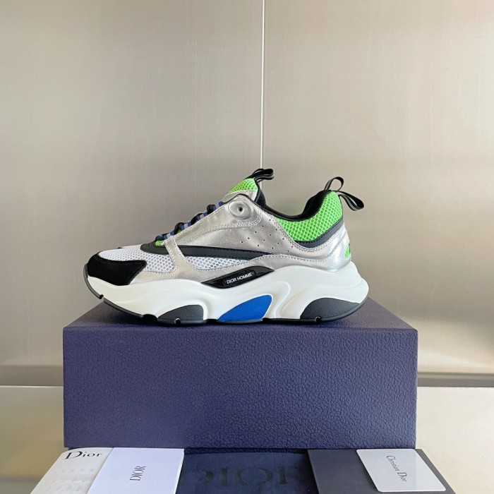 Dior B22 Green Silver