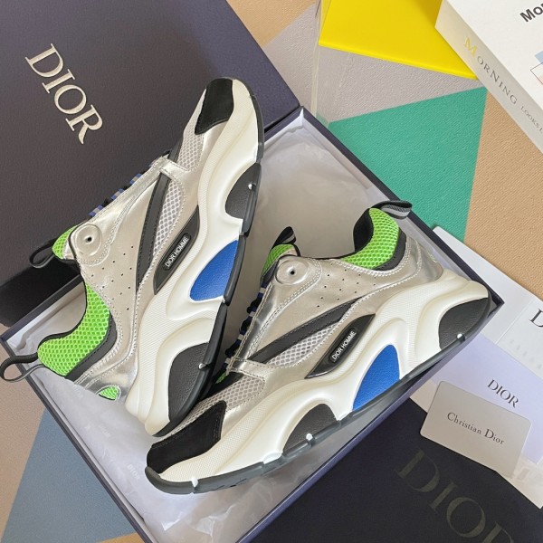 Dior B22 Green Silver