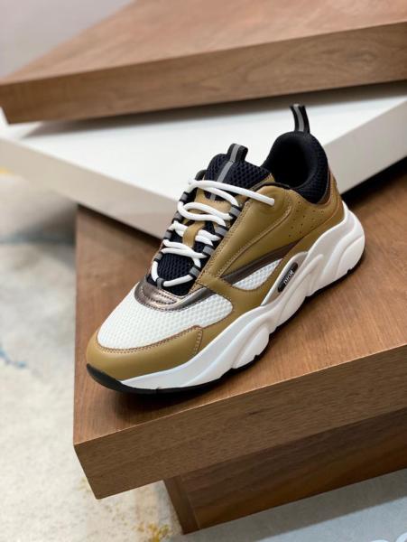 Dior B22 White Black Gold-tone