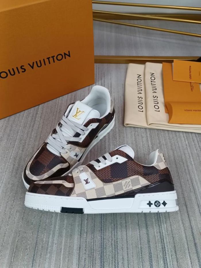 Louis Vuitton LV Trainer #54 Damier Ebene Multi
