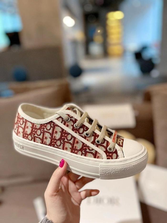 Dior Walk'N'Dior Oblique Red Canvas (W)