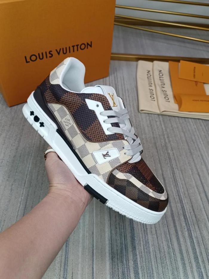 Louis Vuitton LV Trainer #54 Damier Ebene Multi