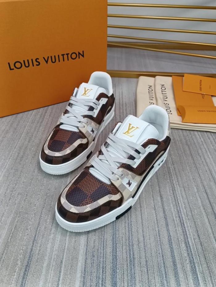 Louis Vuitton LV Trainer #54 Damier Ebene Multi