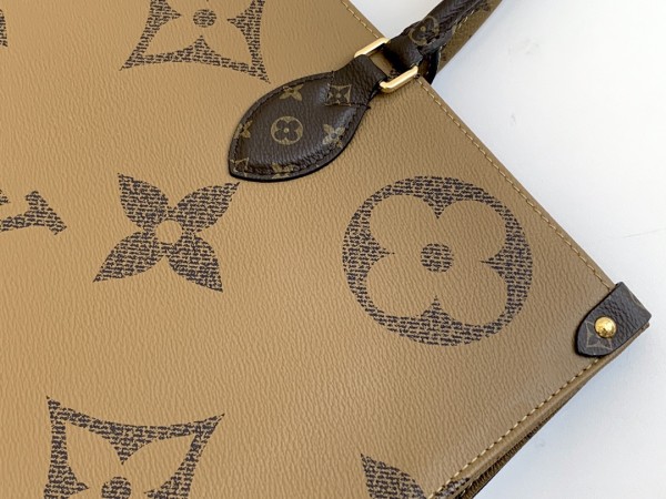 LOUIS VUITTON Onthego Monogram Giant Reverse Brown M44576 size 41*19*34 cm