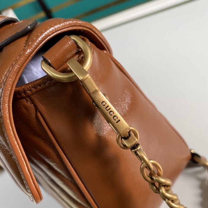  Handbag   Gucci  498110  size  27*19*10.5  cm