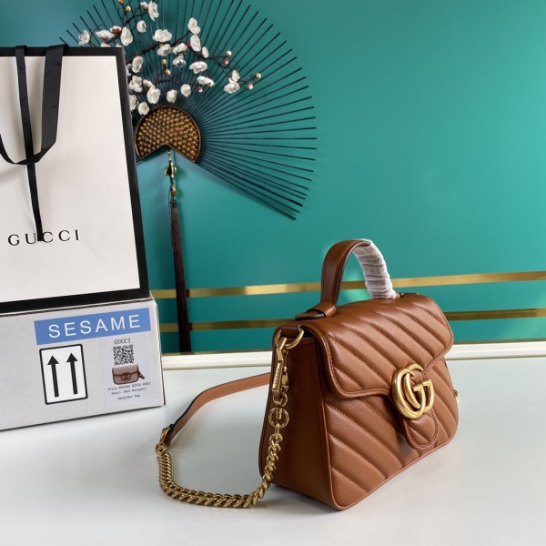  Handbag   Gucci   583571  size  21*15.5*8  cm