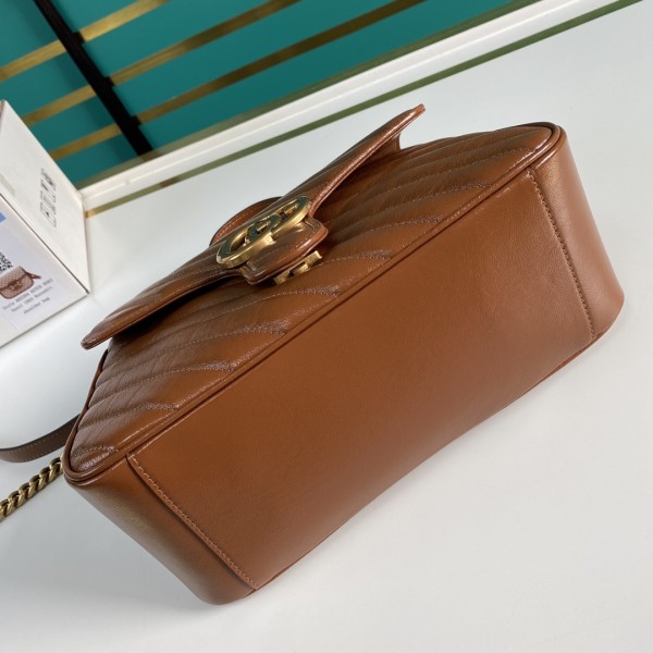  Handbag   Gucci  498110  size  27*19*10.5  cm