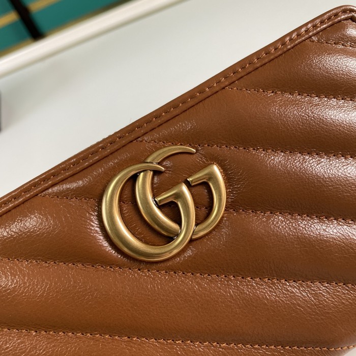  Handbag   Gucci   443123  size  19*10.5*2.5  cm