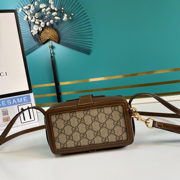  Handbag  Gucci  614368   size  18*10.5*6.5   cm