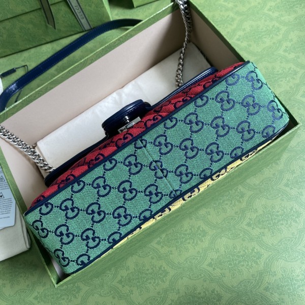  Handbag   Gucci  443497  size  26*15*7  cm 