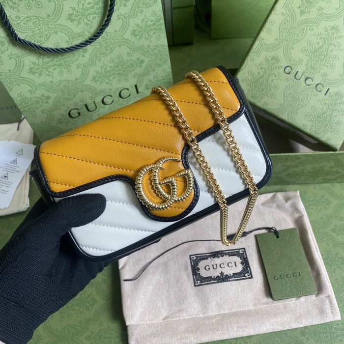  Handbag    Gucci   574969   size  16.5*10.2*5.1  cm