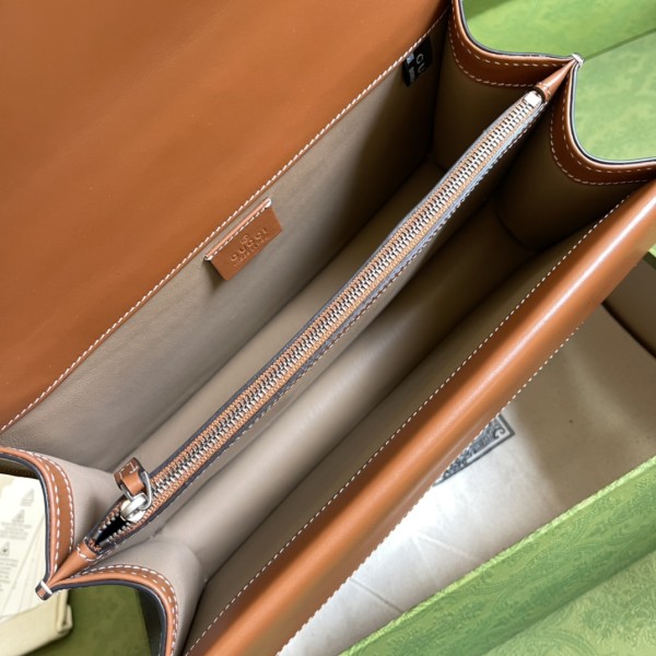  Handbag   Gucci  400249  size  28*17*9  cm